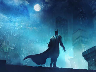 Batman 4K Dark Night wallpaper