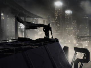 Batman 4k Gotham City Digital wallpaper