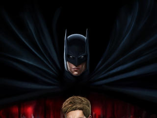 Batman and Nemesis Poster wallpaper