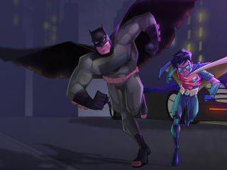 Batman and Robin DC wallpaper