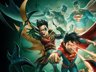 Batman and Superman: Battle of the Super Sons HD wallpaper