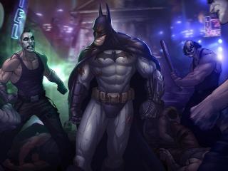 batman arkham city, batman, character wallpaper