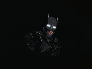 Batman Dark Minimal 8k wallpaper