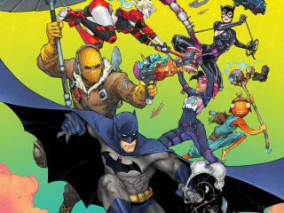 Batman Fortnite Zero Point Comic wallpaper