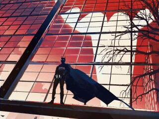 Batman HD Superhero Illustration 2022 wallpaper