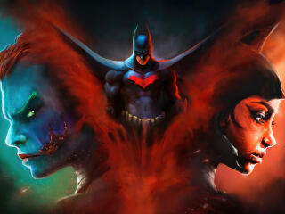 Batman HD x Joker and Catwoman Wallpaper