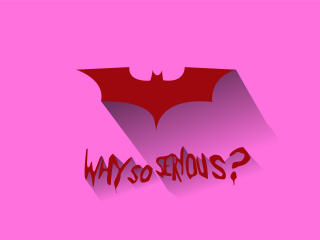 Batman Logo Why So Serious wallpaper