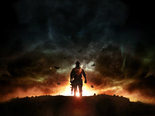 battlefield 4, game, explosion wallpaper