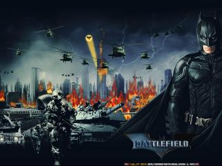 battlefield, game, batman Wallpaper