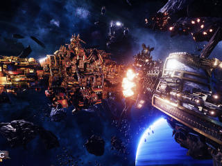 battlefleet gothic, armada, warhammer 40k wallpaper