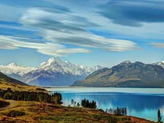 Beautiful Lake New Zealand Wallpaper