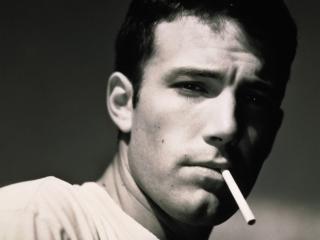 ben affleck, face, cigarettes wallpaper