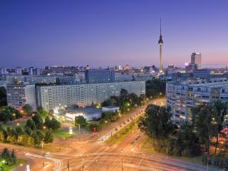 berlin, city, roads wallpaper