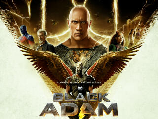 Black Adam HD Movie Poster wallpaper