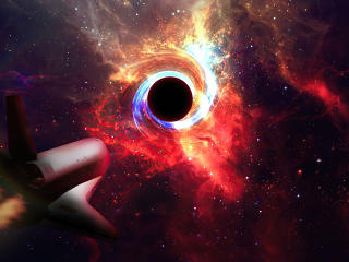 Black Hole Gravity 4K Wallpaper