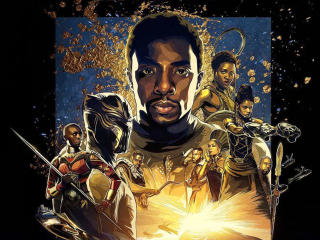 Black Panther IMAX Poster wallpaper