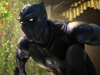 Black Panther Marvel's Avengers War for Wakanda Wallpaper