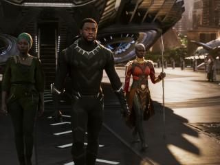 Black Panther, Okoye And Nakia wallpaper