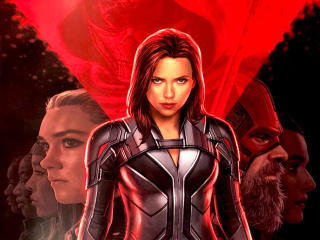 Black Widow Movie Poster wallpaper