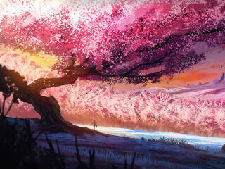 Blossom HD Artistic Tree wallpaper
