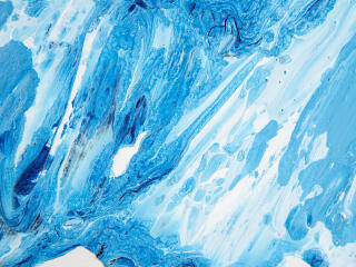 Blue 4k Abstract Liquid wallpaper