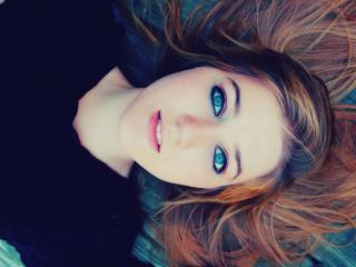 blue-eyed, girl, face Wallpaper