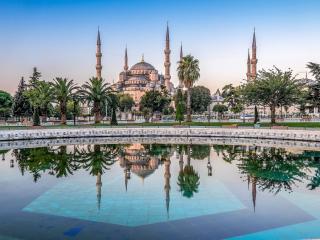 blue mosque, sultan ahmet mosque, istanbul wallpaper