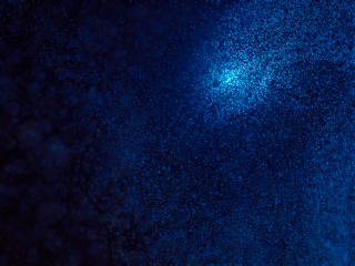 Blue Particles wallpaper