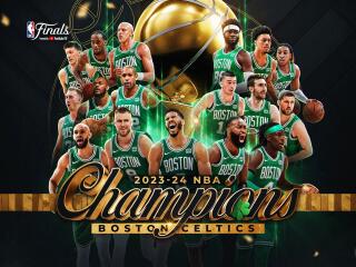 Boston Celtics 2024 World Champion wallpaper