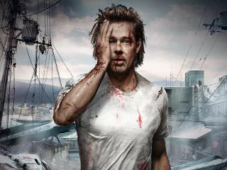 Brad Pitt HD Bullet Train Movie wallpaper