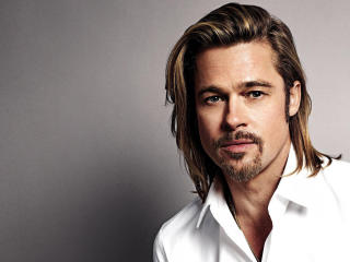 Brad Pitt long Hair wallpapers wallpaper