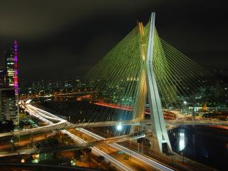 brazil, bridge, building Wallpaper