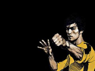 Bruce Lee Action Wallpaper wallpaper