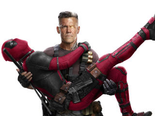 Cable And Deadpool In Deadpool 2 Poster wallpaper