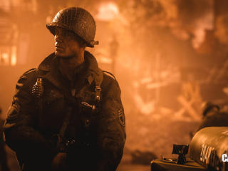 Call Of Duty WWII Soldier Wallpaper