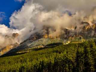 canada, banff national park, mountains wallpaper
