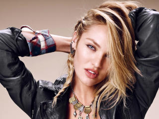 candice swanepoel, actress, face wallpaper