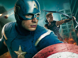 Captain America In Avengers Movie wallpapers wallpaper