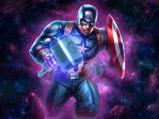 Captain America Shield And Hammer wallpaper