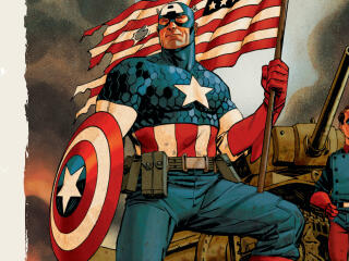 Captain America White HD wallpaper