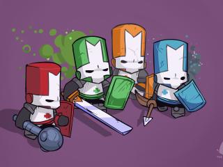 castle crashers, characters, arm wallpaper