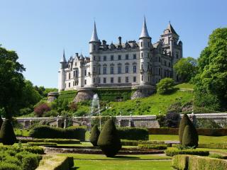 castle, scotland, park wallpaper