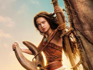 Catherine Laga'aia in Moana 2026 wallpaper
