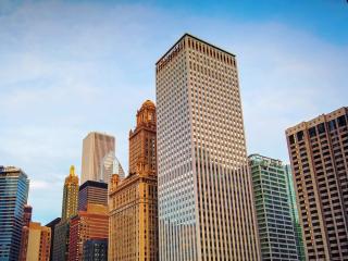 chicago, skyscrapers, sky Wallpaper