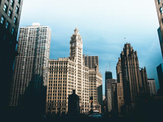 chicago, usa, skyscrapers Wallpaper