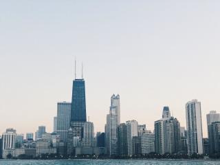 Chicago’s Beautiful Skyline Wallpaper