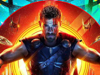 Chris Hemsworth As Thor wallpaper