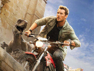 Chris Pratt in Jurassic World Dominion Movie wallpaper