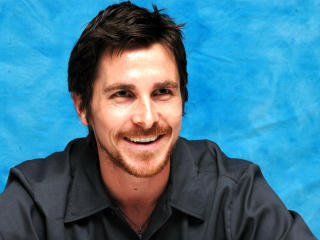 Christian Bale Smile Wallpaper  wallpaper