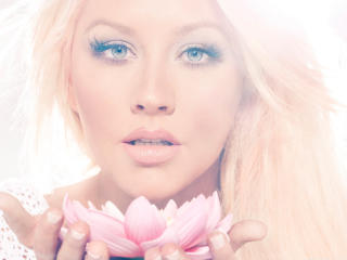 Christina Aguilera lotus wallpaper wallpaper
